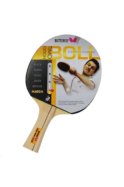 BUTTERFLY Tımo Ball Match 85005 - Table Skin Racket