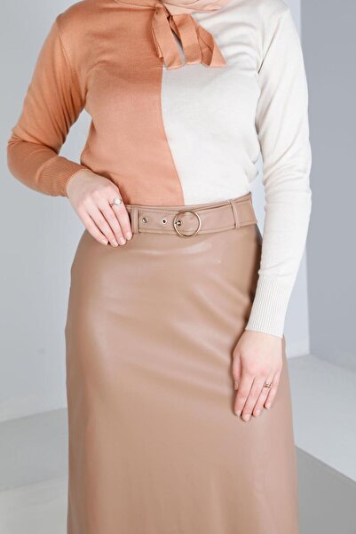 Alvina BELTED ZIPPERED SKIRT 60326