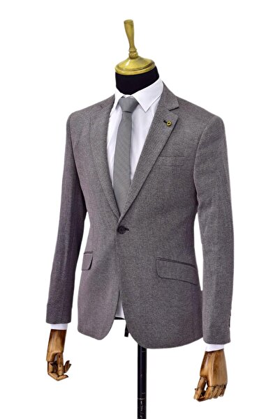 BAGLAN Men's Burgundy Single Sports Jacket Double Slit Bgl-St03973