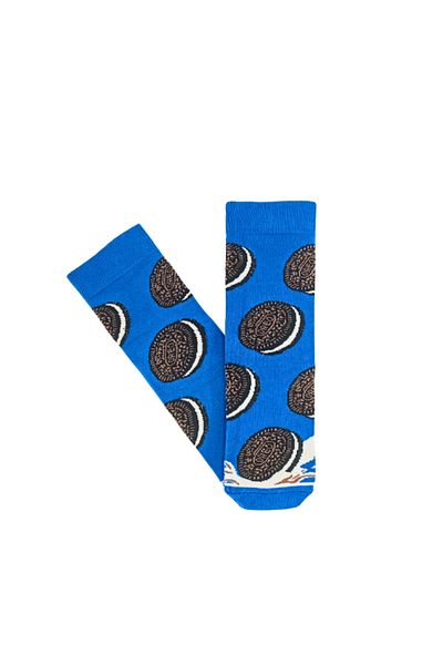 Shuttle Park Унисекс чорапи до глезена с шарени шарки и мотиви от специална серия Oreo Cookies