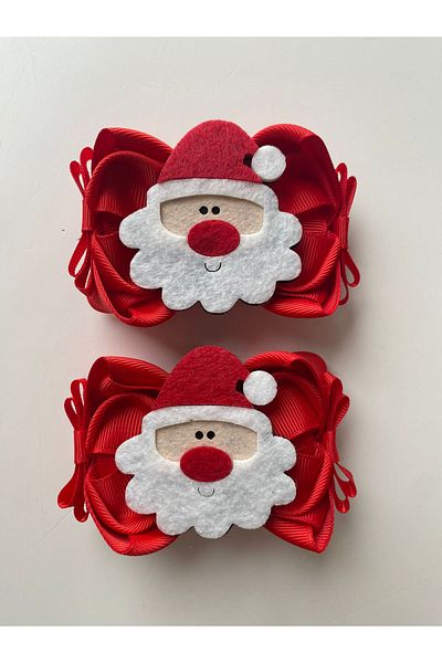 Stil Tasarım Toka Christmas New Year's Red 2-Piece Buckle