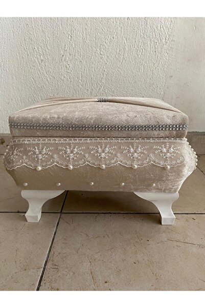 EnesSandık Gelin Aynalı Çeyiz Makyaj Sandığı 4