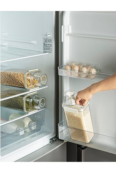 M'art Home Pinmoo Basic Food Container with Measuring Cup 1300 Ml.