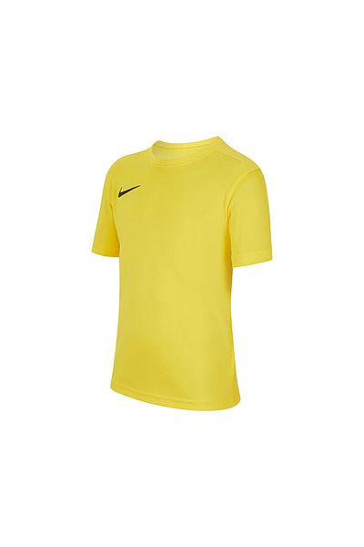 Nike Men's Football Training T-Shirt - Y Nk Df Park Via Jsy Ss, Yellow Bv6741-719