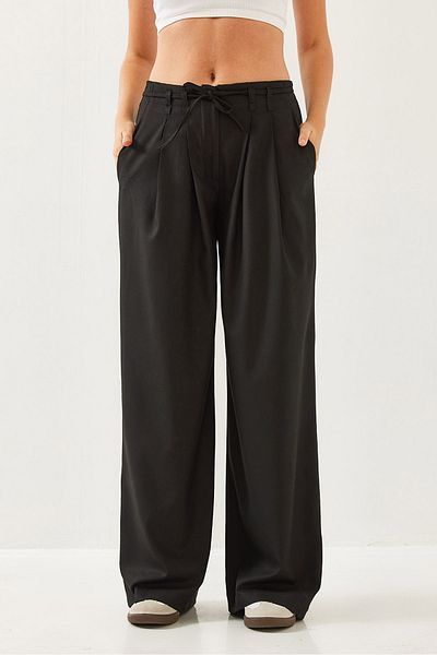 Bianco Lucci Women's Pleated Palazzo Pants 60351229