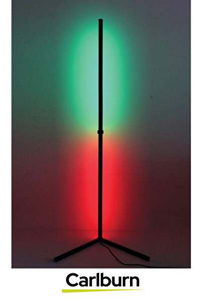 Carlburn 2 Metre Usb Giriş Alüminyum Gövde Metal Ayak Rgb Uzaktan Kumandalı Çubuk Led Aydınlatma