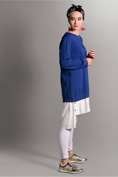 TRENDTESETTÜR Indigo Women &Apos; S Sports Tunic - Navy, Coat of Arms, Model 1342