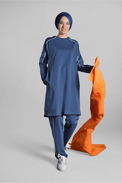 TRENDTESETTÜR Σετ φόρμας 1309 Model Cotton