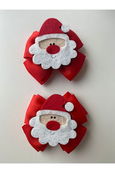Stil Tasarım Toka Christmas New Year's 2-Piece Red Buckle