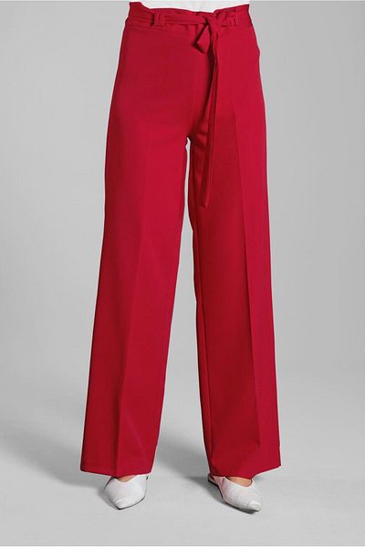 TRENDTESETTÜR Loose Trousers with Lace-Up Waist 1002