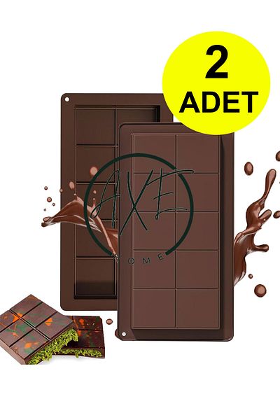 AXE HOME 2 Pieces of Dubai Chocolate - Bpa Free Mold