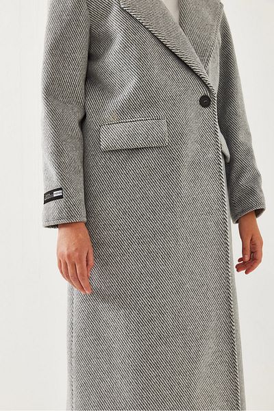 Bianco Lucci Dámský kabát s rukávem Crest Detail Long Stamp Coat 2496 60261001