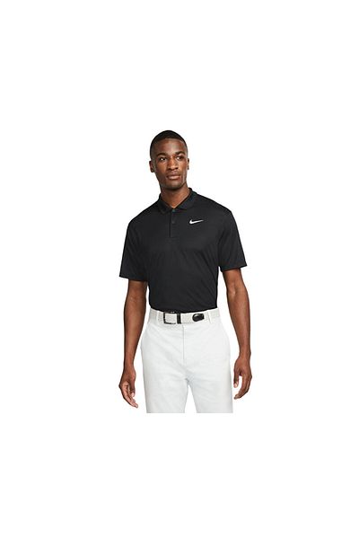 Nike Ανδρικό μπλουζάκι πόλο προπόνησης Dri-Fit Victory DH0822-010 Μαύρο