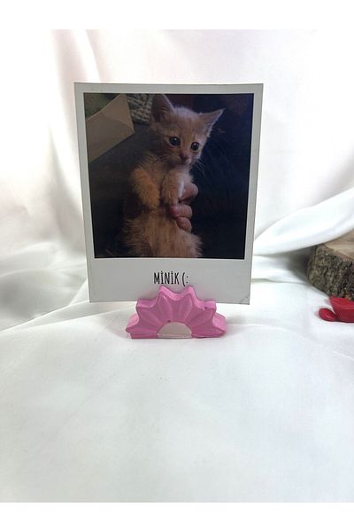 Melouro Pink Daisy Note Holder, Photo and Card Holder, Note Holder Wedding Name Holder