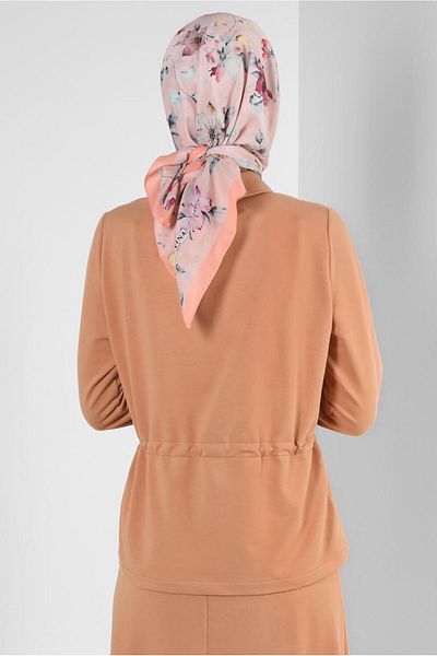 Alvina ALVINA FLOWER PATTERNED SCARF 8237
