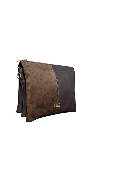 Senna Collection Geantă crossbody cu mai mulți ochi cu detaliu din piele into...