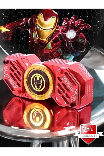 UCUZTEKNO Dönebilir Stres Çarklı ve Uzun Pil Ömürlü F6 Marvel Bluetooth Kulaklık