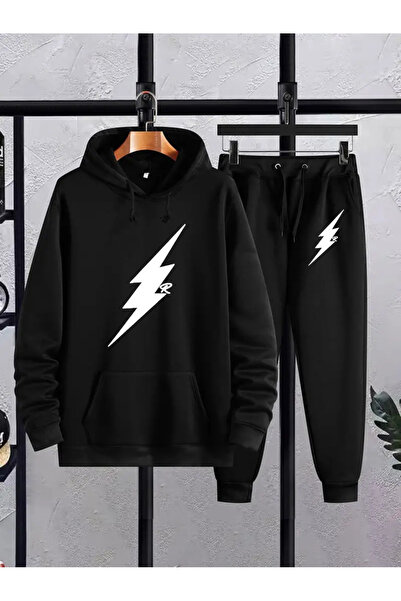 bellanova Unisex New Season Cotton Hooded φούτερ Φούτερ σετ 2 τεμαχίων