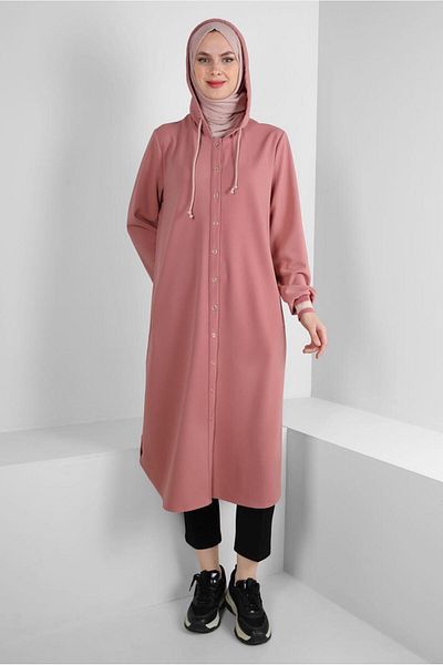 Alvina TUNIC WITH HOODED CUFFS WITH RUBBER 43833