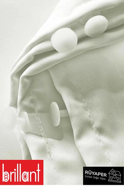 Brillant Rüyaper Ecru Satin Sun Shade