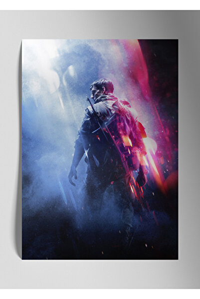 DekorHane Battlefield V - Pictură poster metalică