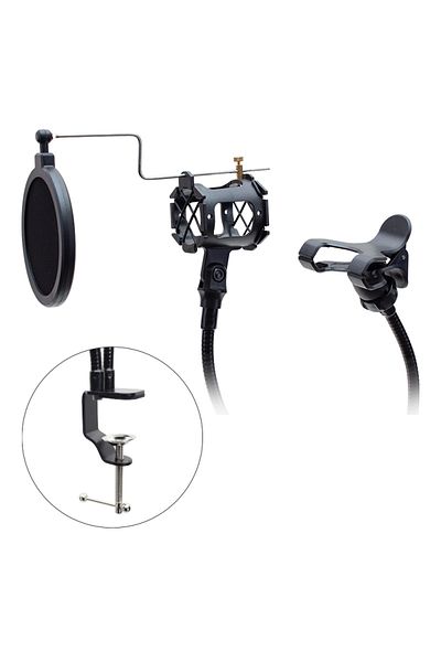 Drop Deposu Table Type One Phone One Microphone Holder (4172)