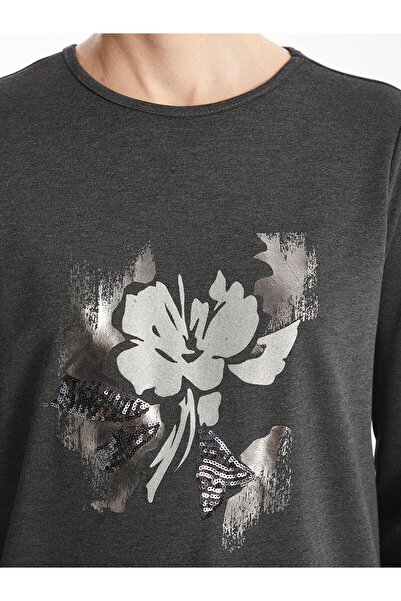 LC Waikiki Γυναικείο μπλουζάκι LCWAIKIKI Basic Crew με λαιμόκοψη