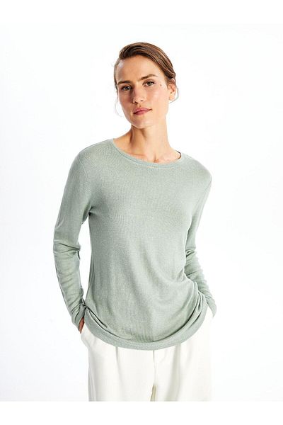 LC Waikiki Γυναικείο μπλουζάκι LCWAIKIKI Classic Crew Neck