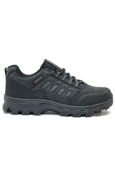 KCMN Xstep X5 - Pantofi sport ortopedici pentru trekking pentru bărbați NEGRI