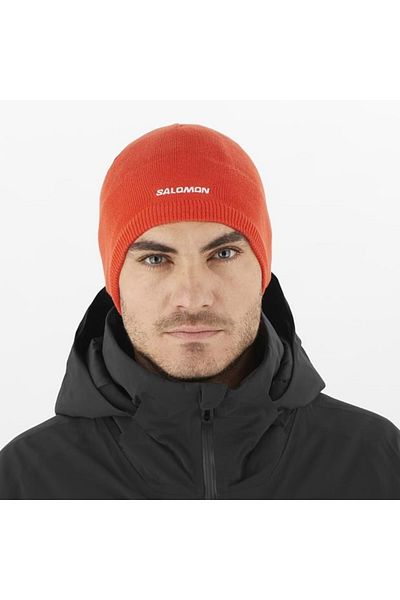 Salomon Lc 1847100   Salomon Beanie Beret Red Unisex Beret