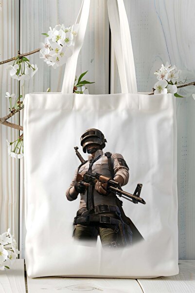 ART HEDİYE Τυπωμένη τσάντα ώμου με το παιχνίδι pubg Battlegrounds μοντέλο 5