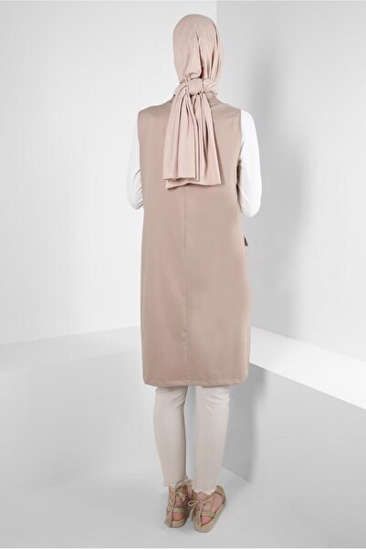 Alvina CROWACE COLLAR POCKET DETAILED VEST 43896