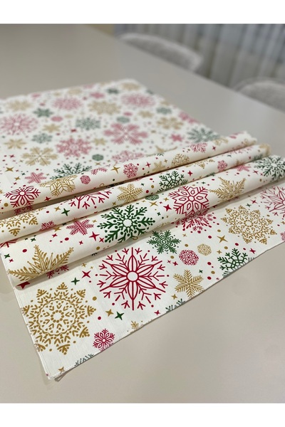 SmY Bag Design Fulg de Nea Crăciun Anul Nou Tematic Runner Ranır 115 50 Cm Di...