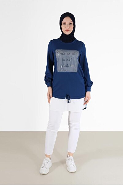 Alvina Tunica din plasă imprimată Yazi - 42233