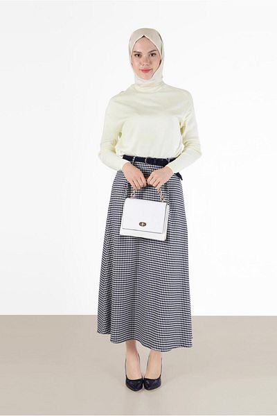 Alvina 42073 Model Turtleneck Basic Knitwear Sweater