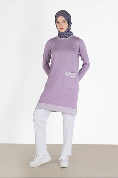 Alvina POCKET DETAILED KNIT TUNIC 42104