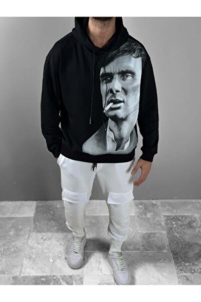 COCOPELLI Hanorac negru cu trei fire Thomas