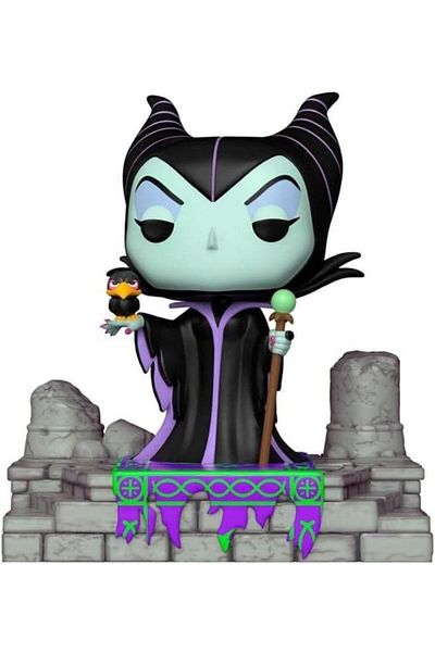 Funko Villains Pop! Disney Maleficent with Diablo Exclusive Deluxe Vinyl Fig R 1206