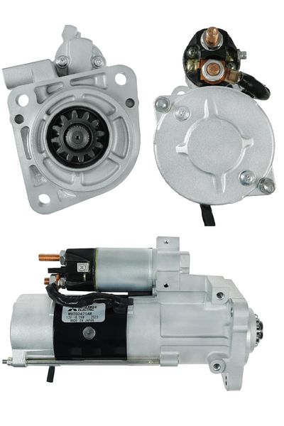 Mitsubishi Deutz/Khd Fendt M9T50471 - 12V 4.7Kw 12Teeth Motor