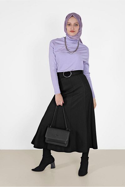 Alvina 42073 Μοντέλο ζιβάγκο Basic Knitwear Πουλόβερ