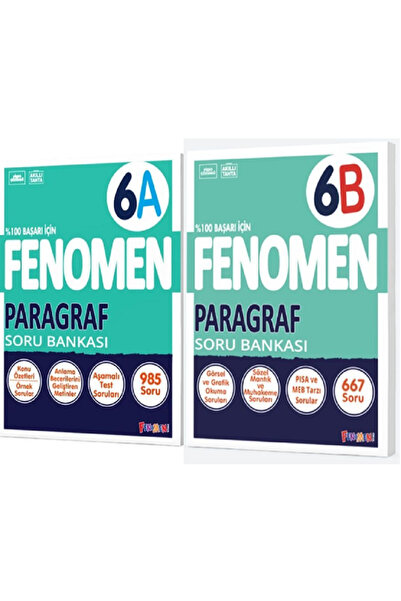 Fenomen Yayıncılık FENOMEN YAYINLARI 6. SINIF PARAGRAF SETİ