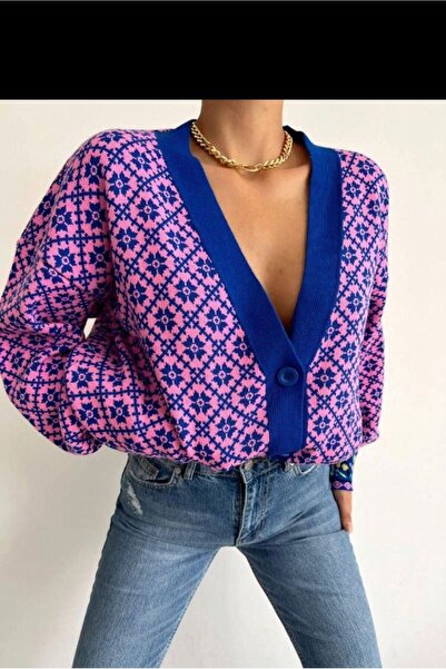 Tunicom Desenli hırka