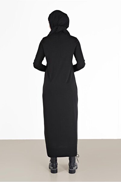 Alvina SAÇ ÖRGÜ DESENLİ TRİKO ELBİSE 42015