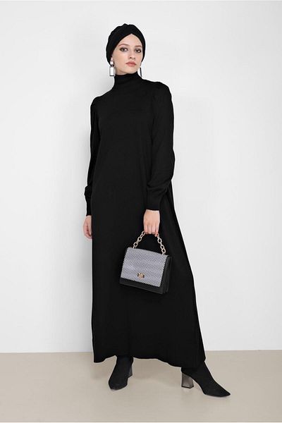 Alvina Πλεκτό Φόρεμα Basic Model 42061