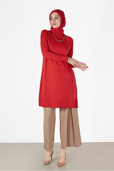 Alvina Wide Cut Button Detailed Trousers 70267