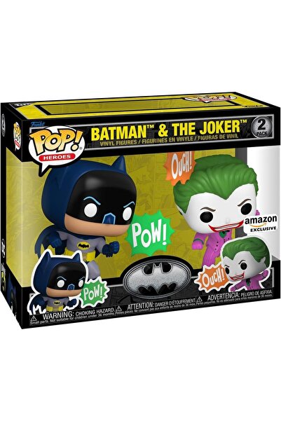 Funko Pop! Heroes: Batman'In 85. Yıldönümü - Batman Ve Joker, 2'Li Paket