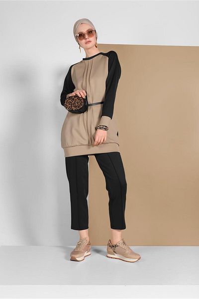 TRENDTESETTÜR Σετ αθλητική φόρμα δύο χρωμάτων 897