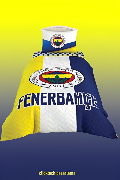 Taç Fenerbahçe Tek Kişilik 4 Mevsim Set - 5 Parça