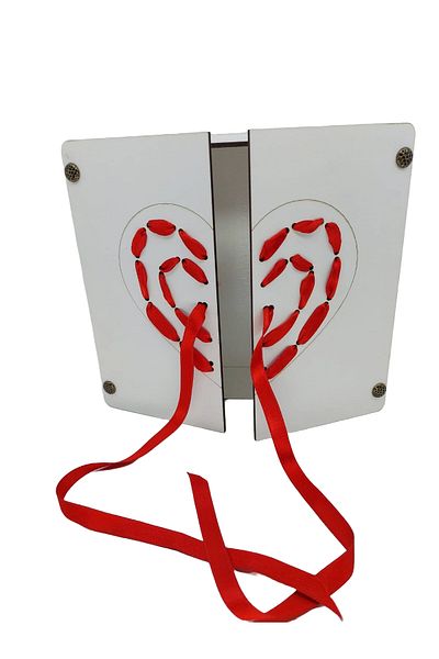 şamaksesuar Wooden Custom I Love You Chocolate Box Valentine's Day Gift