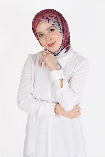 Alvina Φουλάρι ALVİNA DIGITAL TWILL 8105